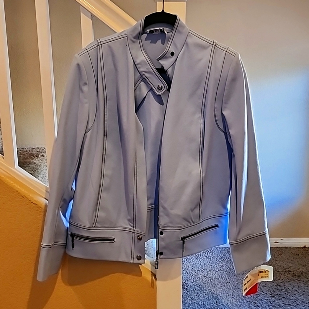 St John Sport Jean Jacket light blue